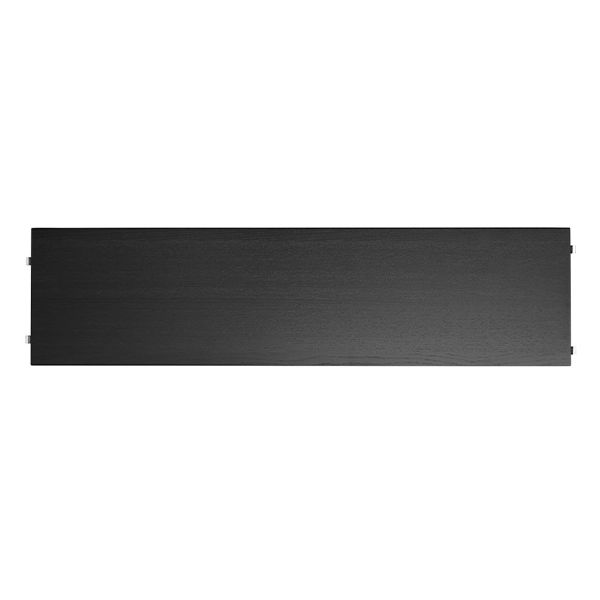 Set of 3 Shelves 78 x 20 cm - Black