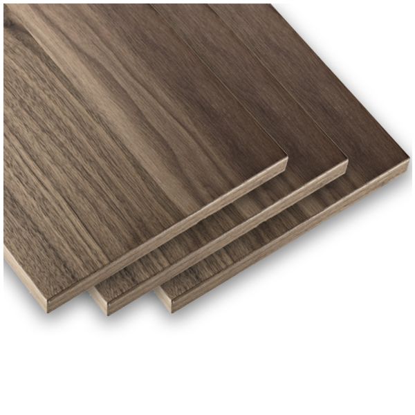 Set of 3 Shelves 78 x 20 cm - Walnut