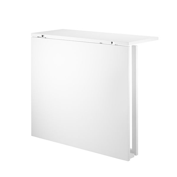 Table murale pliante - Blanc