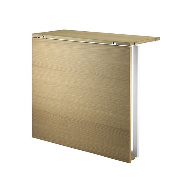 Folding Table - Oak / White