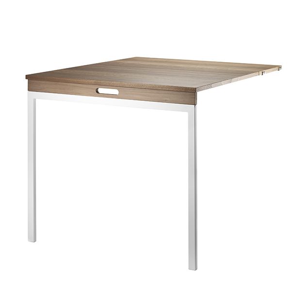 Folding Table - Walnut / White