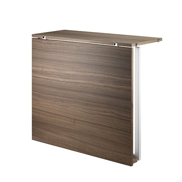 Folding Table - Walnut / White
