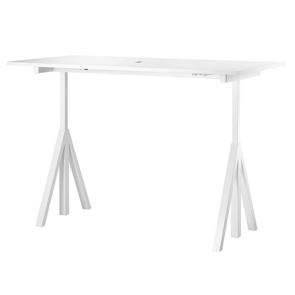 Bureau Ajustable 180 x 78 cm - Dès 7 ans - Blanc