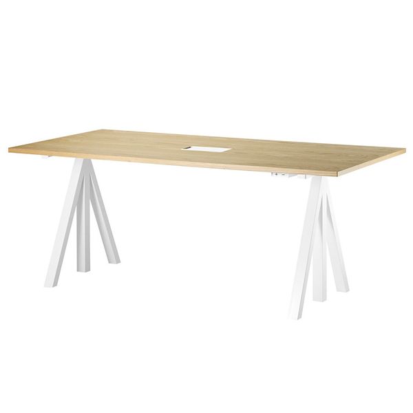 Bureau Ajustable 180 x 78 cm - Dès 7 ans - Chêne