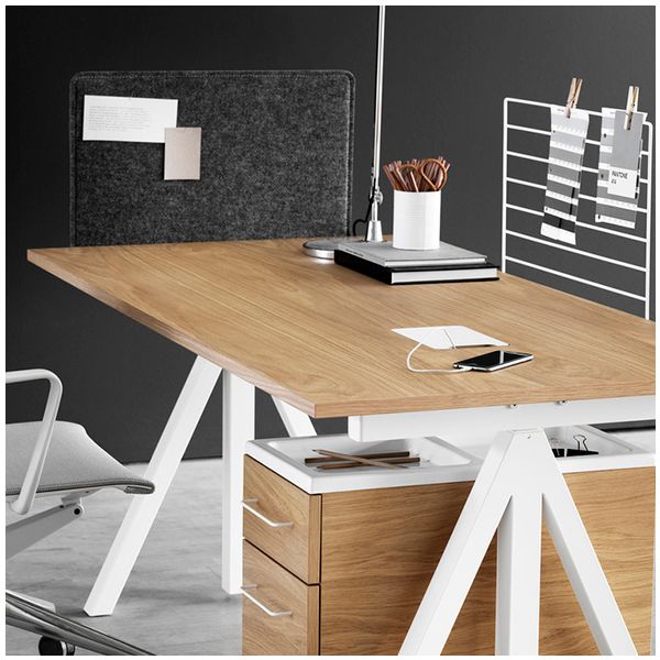 Bureau Ajustable 180 x 78 cm - Dès 7 ans - Chêne