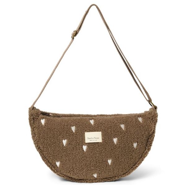 Gürteltasche für Erwachsene - Teddy Braun Herzen