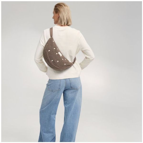 Gürteltasche für Erwachsene - Teddy Braun Herzen