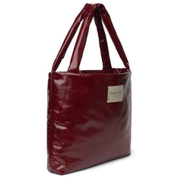 Tragetasche Mom Veganes Leder - Bordeaux