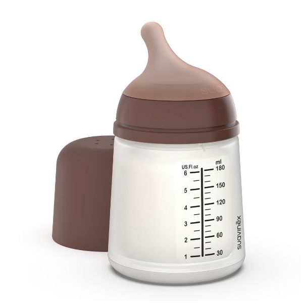 Biberon anti-colique Zerø.Zerø™ - 180 ml - Débit S - Deep