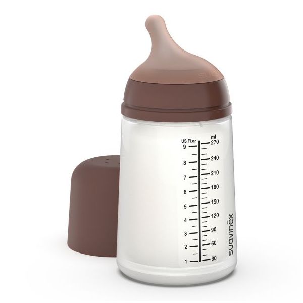 Biberon anti-colique Zerø.Zerø™ - 270 ml - Débit M - Deep
