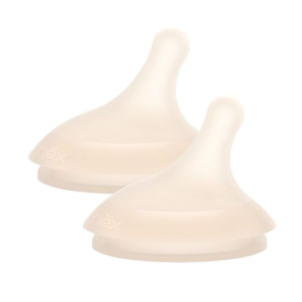 Set de 2 tétines Zerø.Zerø™ - Débit Moyen (M) - Fair