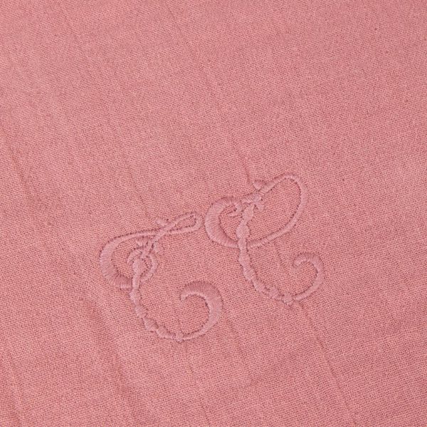 Reversible Blanket - Toile de Jouy Pink