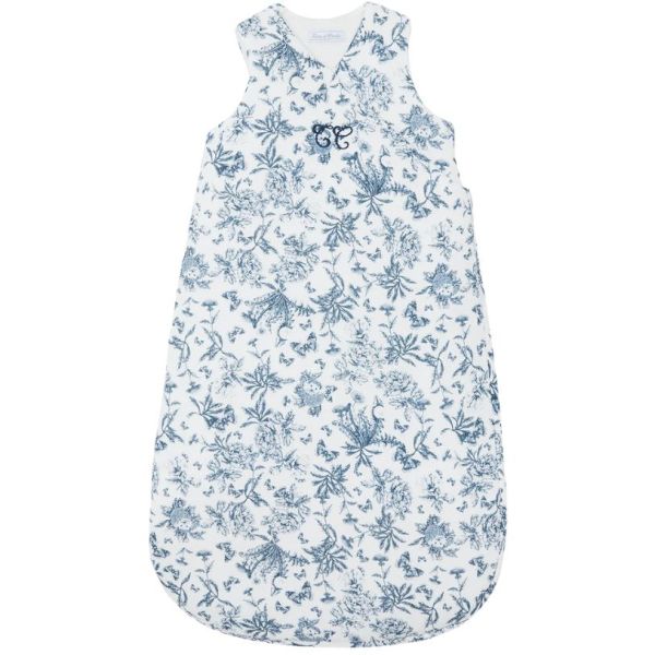 Sleeping Bag 1-2 years - Toile de Jouy Blue