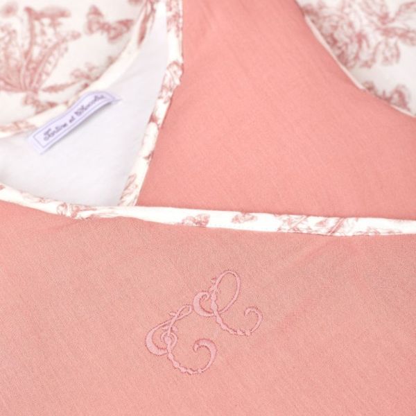 Sleeping Bag 1-2 years - Toile de Jouy Pink