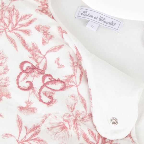 Sleeping Bag 3-9 months - Toile de Jouy Pink