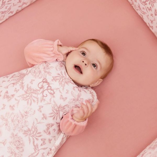 Sleeping Bag 3-9 months - Toile de Jouy Pink