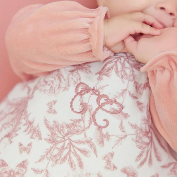 Sleeping Bag 3-9 months - Toile de Jouy Pink