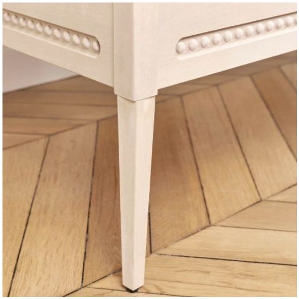 Mitwachsendes Babybett 70 x 140 Gustavienne x Tartine et Chocolat - Matratze inklusive - Natur