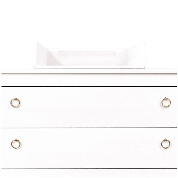 Wickelauflage Gustavienne x Tartine et Chocolat - Weiss