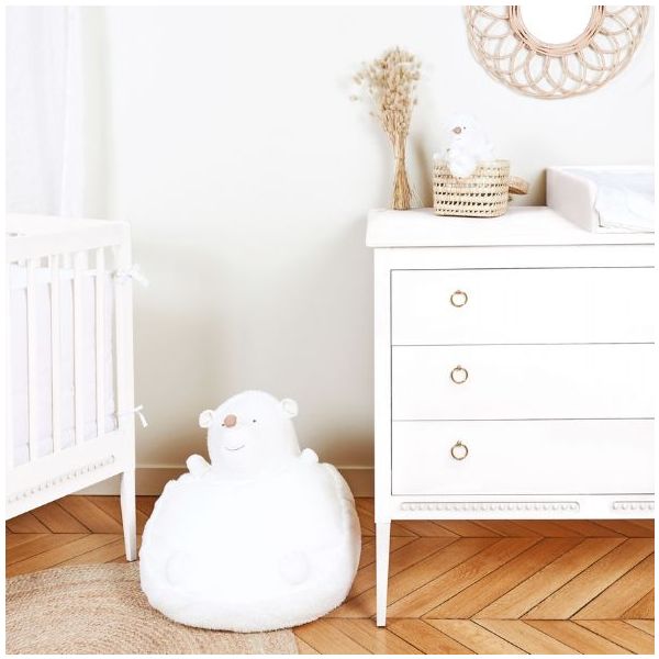 Wickelauflage Gustavienne x Tartine et Chocolat - Weiss