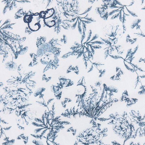 Baby Nest - Toile de Jouy Blue