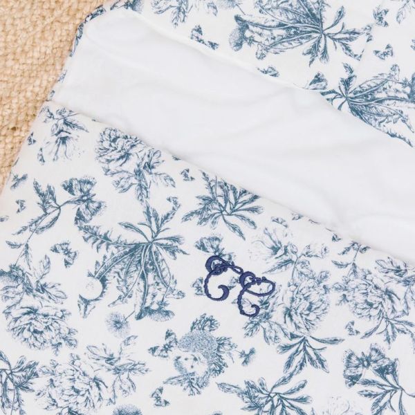 Baby Nest - Toile de Jouy Blue