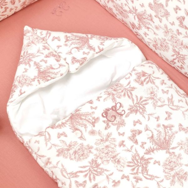 Baby Nest - Toile de Jouy Rosa