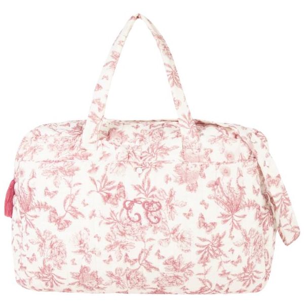 Changing Bag - Toile de Jouy Pink