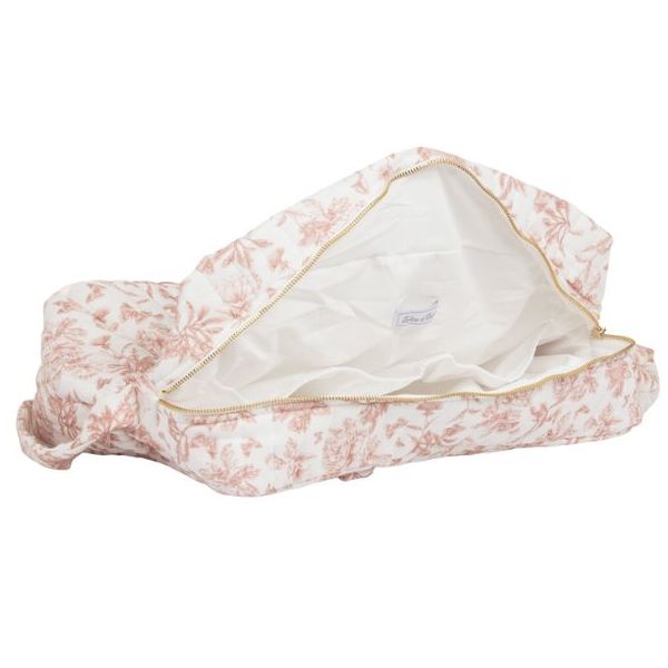 Changing Bag - Toile de Jouy Pink