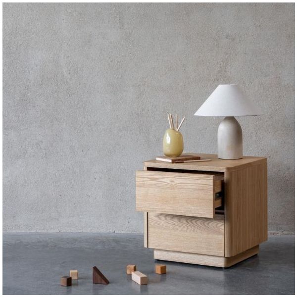 Bedside Table - Natural Ash