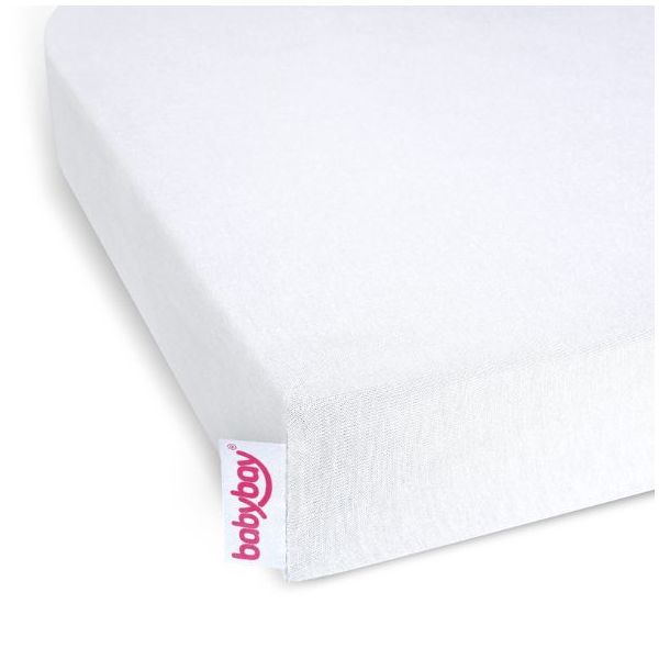Drap housse Babybay Maxi et Boxspring de Tobi® - Blanc