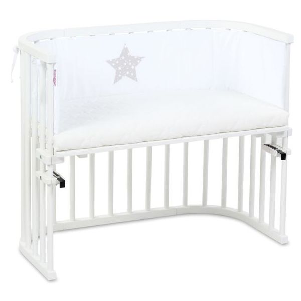Tour de lit Babybay Boxspring XXL de Tobi® - Étoiles Gris