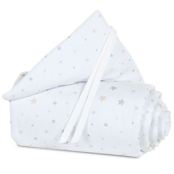 Tour de lit Babybay Maxi et Boxspring de Tobi® - Etoile Sable / Azur