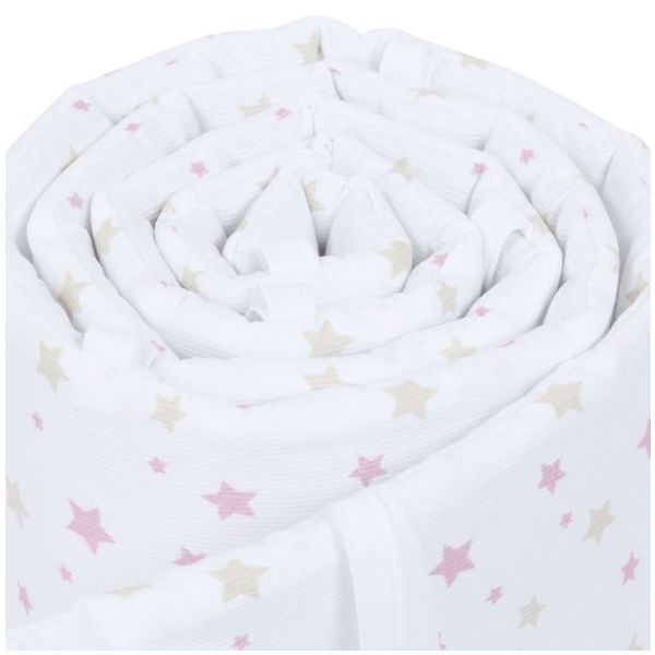 Tour de lit Babybay Original de Tobi® - Étoiles Rose