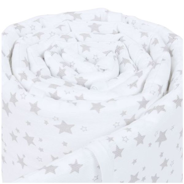 Tour de lit Babybay Original de Tobi® - Étoiles Gris