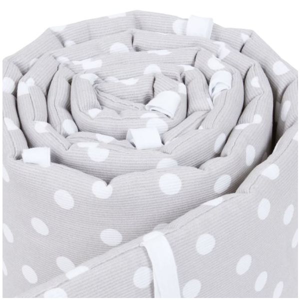 Tour de lit Babybay Original de Tobi® - Pois Blanc