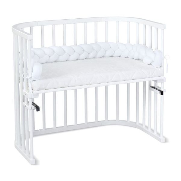 Tour de lit tressé Babybay de Tobi® - Blanc