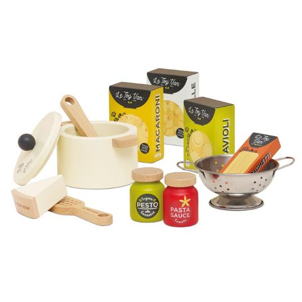 Set de pâtes en bois