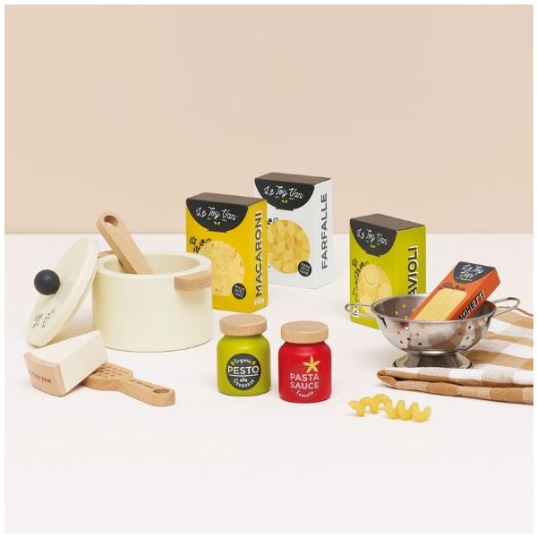 Set de pâtes en bois