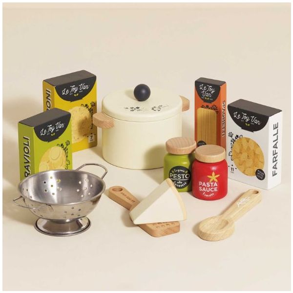 Set de pâtes en bois