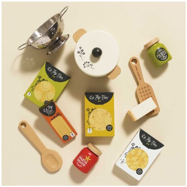 Set de pâtes en bois