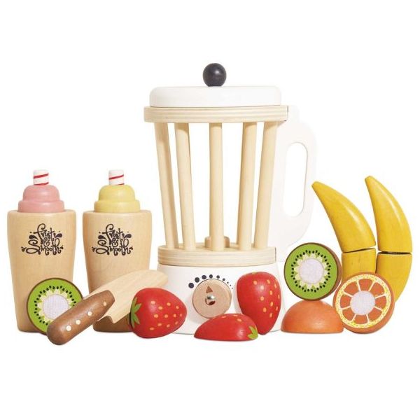 Set de smoothie & Blender en bois