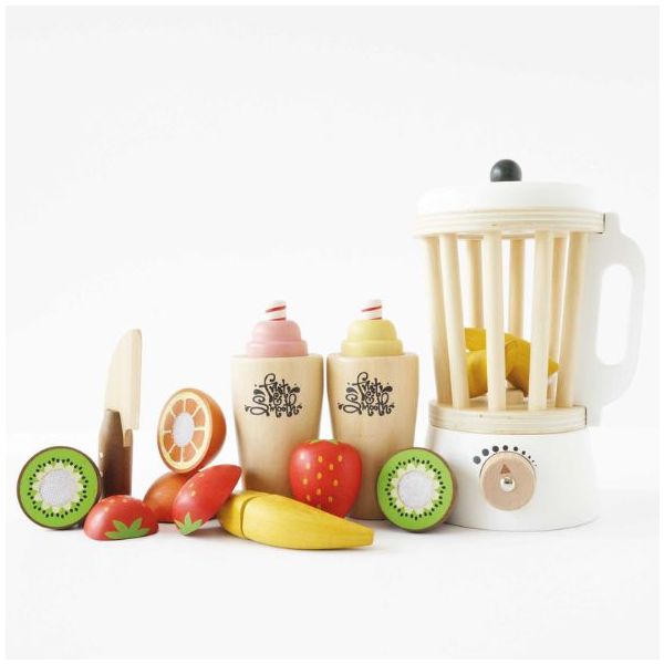 Set de smoothie & Blender en bois