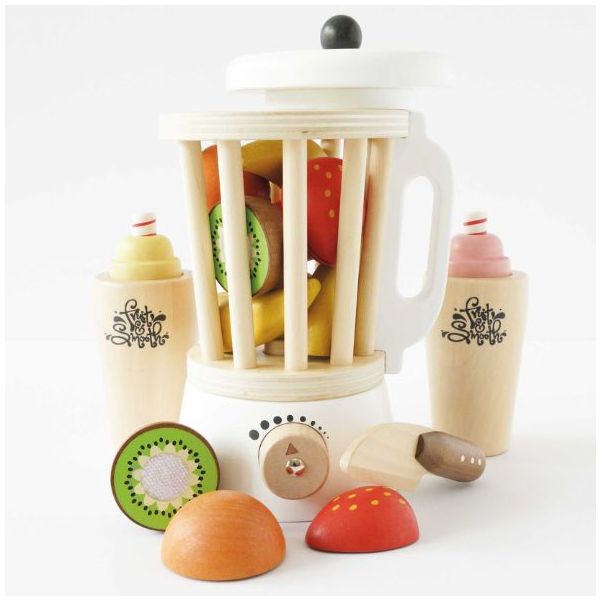 Set de smoothie & Blender en bois