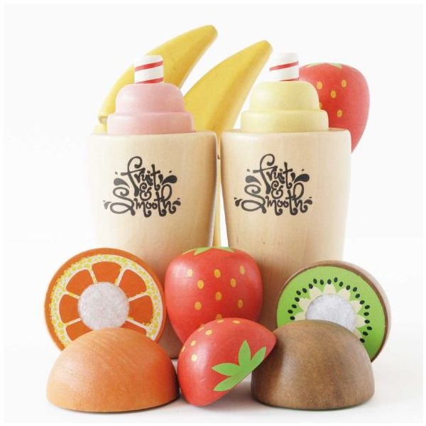 Set de smoothie & Blender en bois