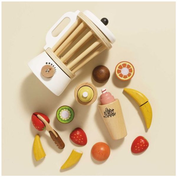 Set de smoothie & Blender en bois