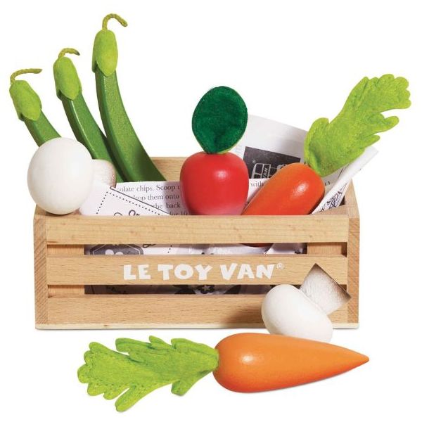 Cagette de légumes en bois