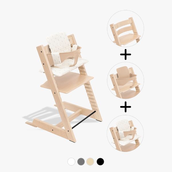 TRIPP TRAPP High Chair + Baby Set v2 + Cushion