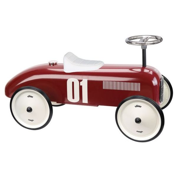 Voiture porteur métal Vintage - Rouge