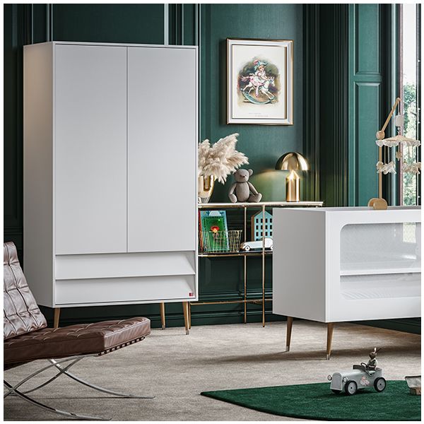 Armoire 2 portes Bosque - Blanc